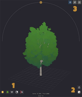 Arborist editor window